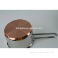 2016 New Products copper bottom pot sets 7pcs with wire handle